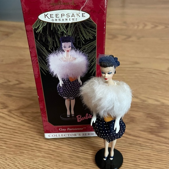 Hallmark Other - Hallmark Barbie “Gay Parisienne” Collector’s Ornament, Dated 1999